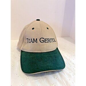 Funny Khaki Green TEAM GERITOL Cotton Senior Citizen Vitamins Baseball Cap Hat